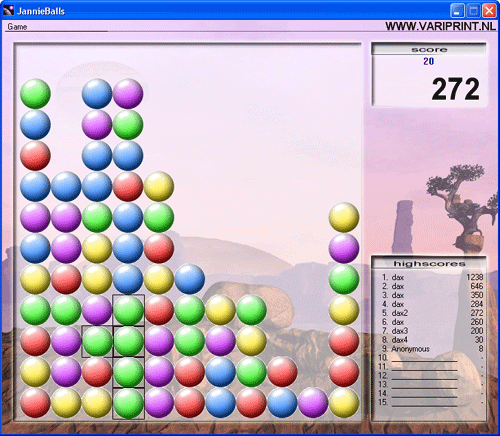 JannieBalls Screenshot